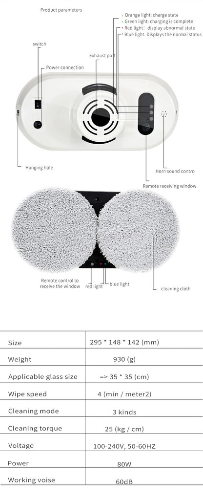 Electric Window Washer |Window Electric Cleaner| Electronic Glass Cleaner
