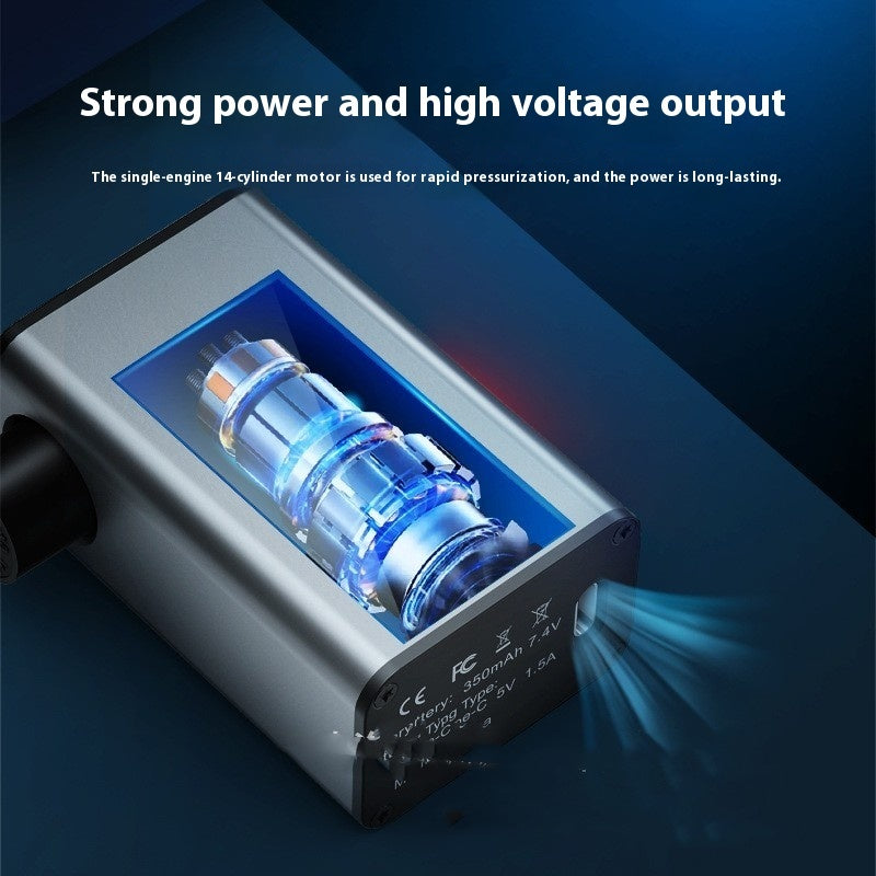Mini rechargeable Bike pump