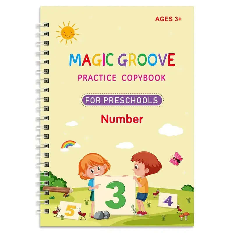 kids writing practice books/hand learning writing books for 3-6yrs old
