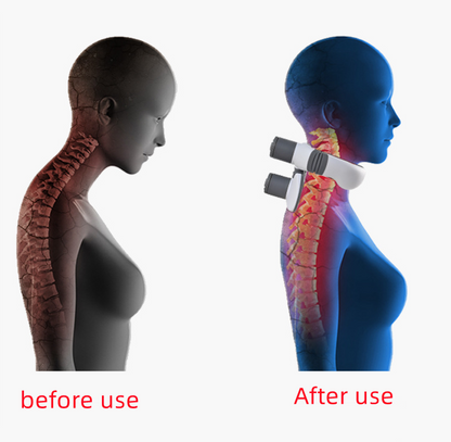 Massager Cervical Vertebra Massage| Cervical Vertebra Four Heads| Cervical Vertebra Massager