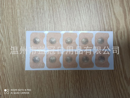 Magnetic nose strip for breathing