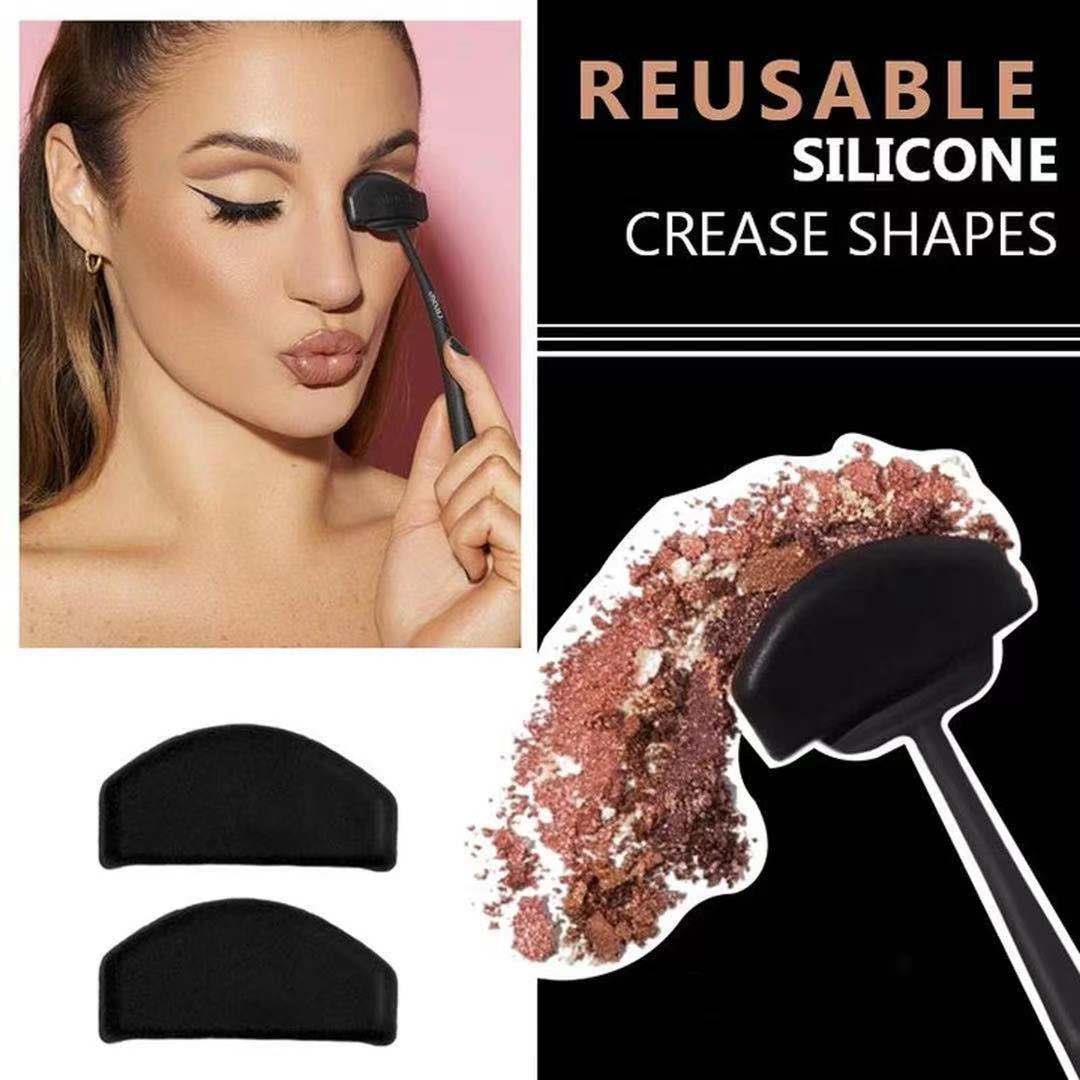 Cross-border new 6-in-1 eye shadow chapter European and American beauty gadget Crease Line portable eye shadow palette