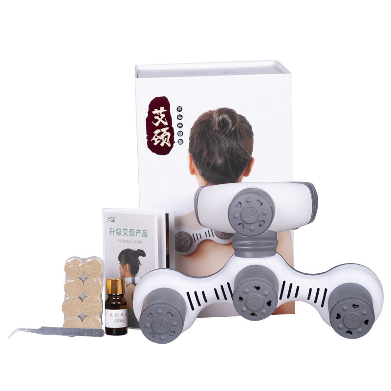 Massager Cervical Vertebra Massage| Cervical Vertebra Four Heads| Cervical Vertebra Massager
